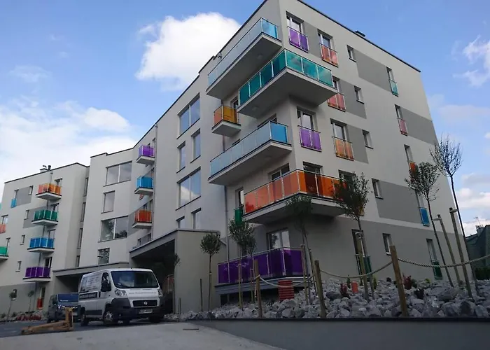 Komfortowy Nowoczesny Apartament Kustronia Z Garazem Balkonem Wanna